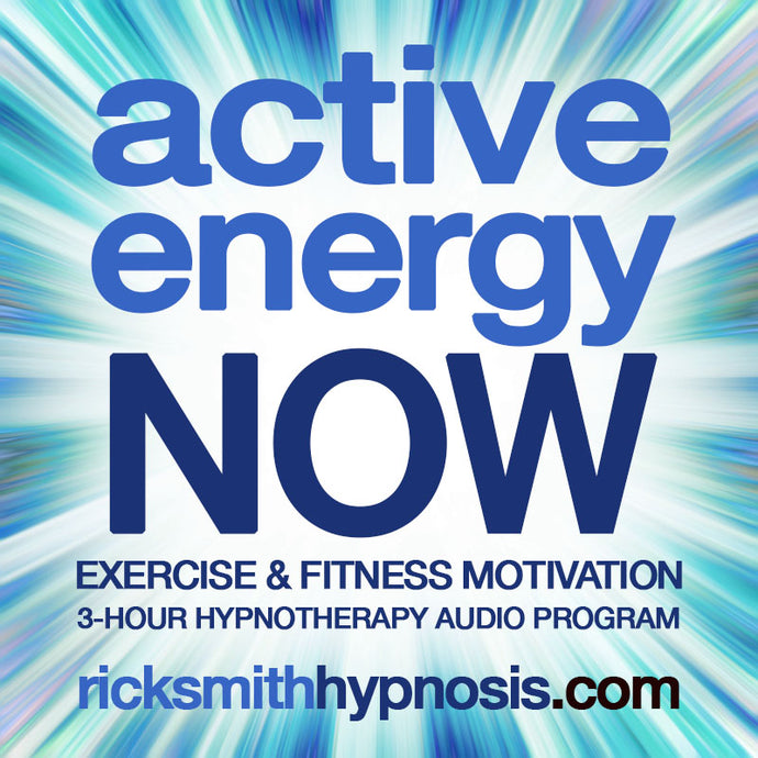 'ACTIVE ENERGY NOW' - Exercise & Fitness Motivation - 3 Session Audio Hypnosis Program + 2 Hypnosis Conditioning Recordings