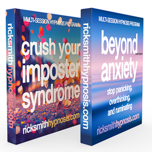 BEYOND ANXIETY & CRUSH YOUR IMPOSTER SYNDROME Audio Hypnosis Twin-Pack: 6 Sessions