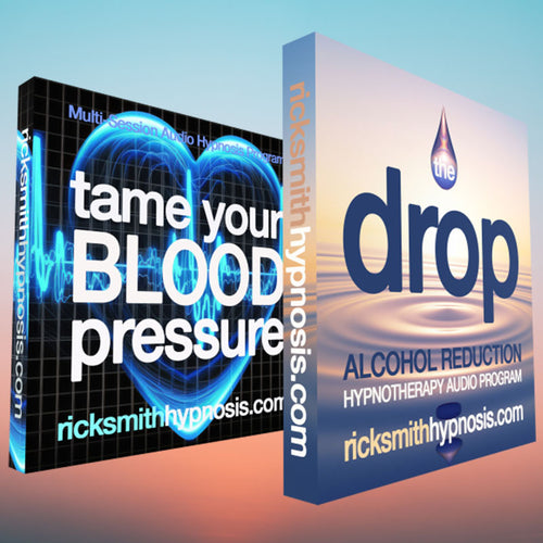 TAME YOUR BLOOD PRESSURE & THE DROP Audio Hypnosis Twin-Pack: 10-Sessions - Includes 2 Hypnosis Conditioning Sessions