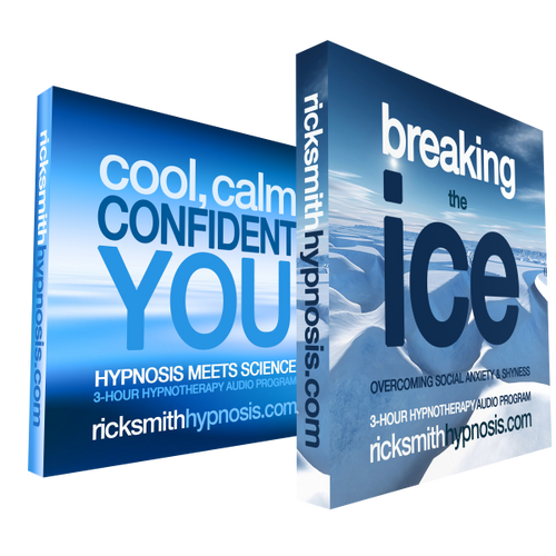 Confidence & Social Anxiety Audio Hypnosis Twin-Pack: 'COOL, CALM, CONFIDENT YOU' & 'BREAKING THE ICE' - 6 Sessions