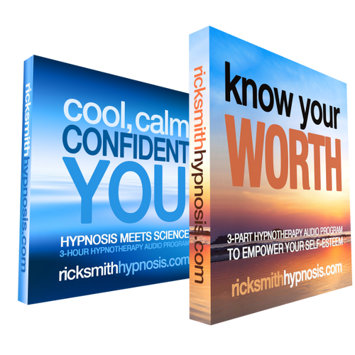 Confidence & Self-Esteem Hypnotherapy Twin Pack: 'COOL, CALM, CONFIDENT YOU' & 'KNOW YOUR WORTH' - 6 Sessions