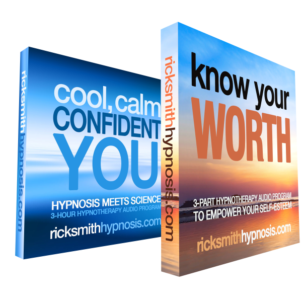Confidence & Self-Esteem Hypnotherapy Twin Pack: 'COOL, CALM, CONFIDENT YOU' & 'KNOW YOUR WORTH' - 6 Sessions