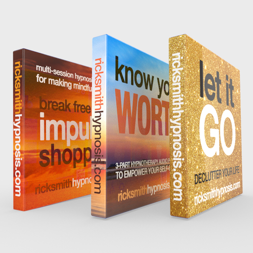 'Empowered & Uncluttered' Hypnosis Triple-Pack: Break Free From Impulse Shopping + Let It Go + Know Your Worth - Includes Hypnosis Training & Conditioning