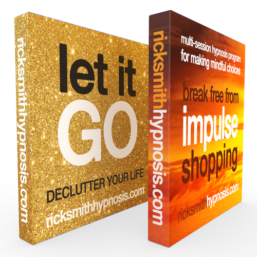 'Uncluttered Freedom' Hypnosis Twin-Pack - Break Free From Impulse Shopping + Let It Go - 6 Sessions