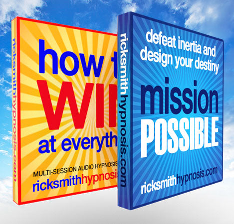 'MISSION POSSIBLE' & 'HOW TO WIN AT EVERYTHING' Audio Hypnosis Twin-Pack: 8-Sessions - Includes 2 Hypnosis Conditioning Sessions