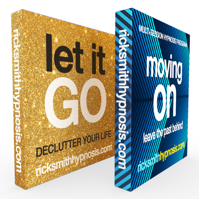 MOVING ON & LET IT GO Audio Hypnosis Twin-Pack: 6 Sessions