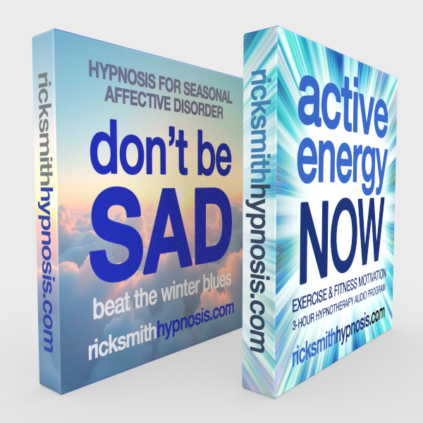 DON'T BE S.A.D. & ACTIVE ENERGY NOW Audio Hypnosis Twin-Pack: 6 Sessions