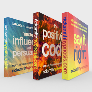 Communicate, Influence, Uplift Hypnosis Triple-Pack: Say It Right + The Positivity Code + Master Influence & Persuasion - Includes Hypnosis Training & Conditioning