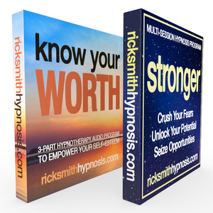 Your Stronger Self Hypnosis Twin-Pack - Know Your Worth & Stronger - 6 Sessions