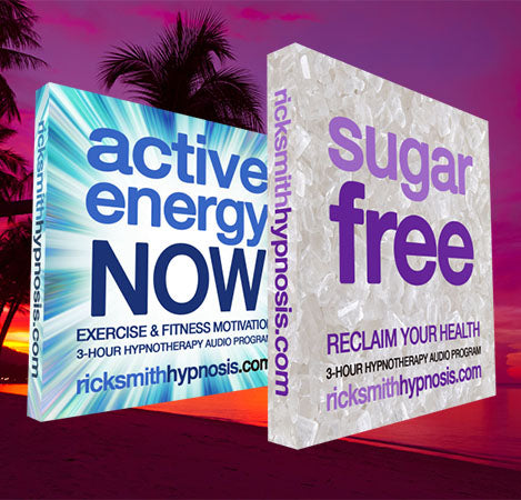 Exercise & Nutrition Audio Hypnosis Twin-Pack: 'ACTIVE ENERGY NOW' & 'SUGAR FREE' - 6 Sessions