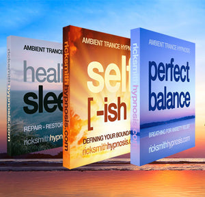'AMBIENT GUIDED HYPNOSIS MULTI PACK Vol 2' - includes 'Self(ish)', 'Perfect Balance', & 'Healing Sleep' - Total Running Time 103m