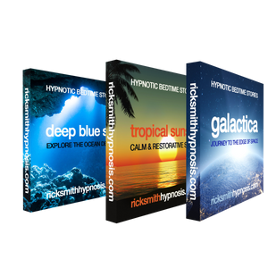 AMBIENT BEDTIME STORIES VOL.1 - Hypnosis Sleep Inductions - Includes 'Deep Blue Sea', 'Tropical Sunset' & 'Galactica' - (137m total)