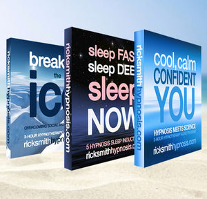 Confidence & Insomnia & Social Anxiety Hypnotherapy Trio Pack: 'COOL, CALM, CONFIDENT YOU', 'SLEEP FAST, SLEEP DEEP, SLEEP NOW', & 'BREAKING THE ICE'