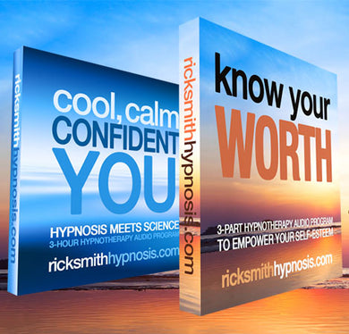 Confidence & Self-Esteem Hypnotherapy Twin Pack: 'COOL, CALM, CONFIDENT YOU' & 'KNOW YOUR WORTH' - 6 Sessions