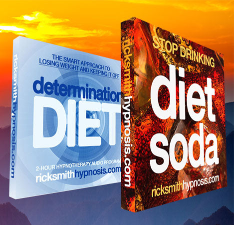 Health & Wellbeing Audio Hypnosis Twin-Pack: 'DETERMINATION DIET' & 'STOP DRINKING DIET SODA'
