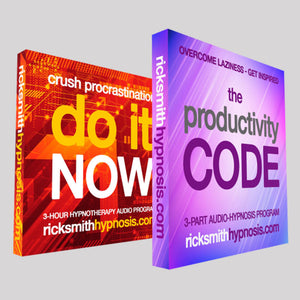 Productivity & Procrastination Hypnosis Twin-Pack: 'THE PRODUCTIVITY CODE + DO IT NOW' - 8-Session Immersive Hypnosis Program