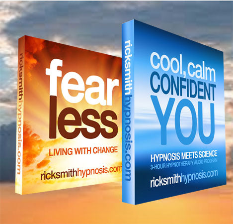 Fearless Confidence Hypnotherapy Twin-Pack: 'FEARLESS' & 'COOL, CALM, CONFIDENT YOU' - 6 Sessions