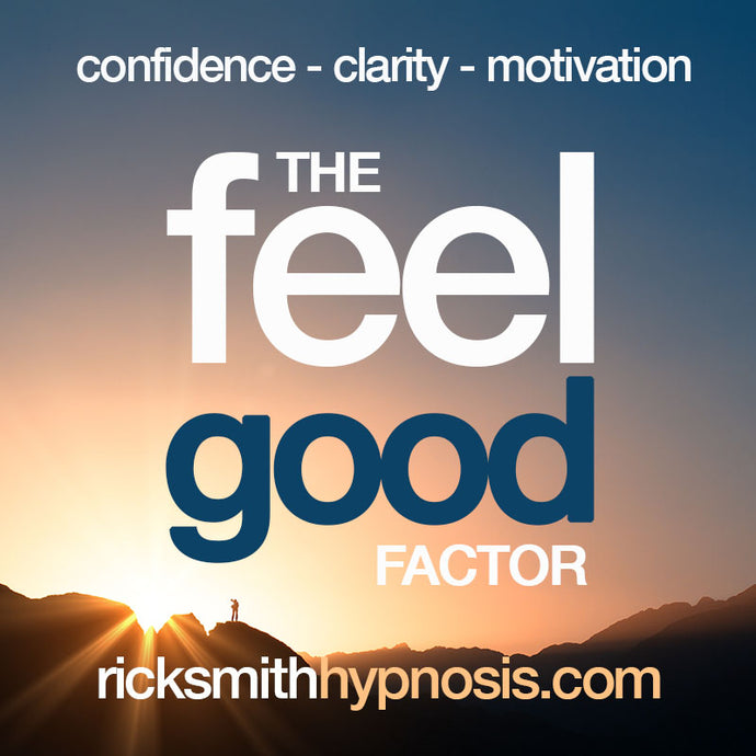 THE FEEL GOOD FACTOR  - Uplifting & Empowering Hypnosis Program - 3 Audio Sessions + 2 Hypnosis Training and Conditioning Recordings