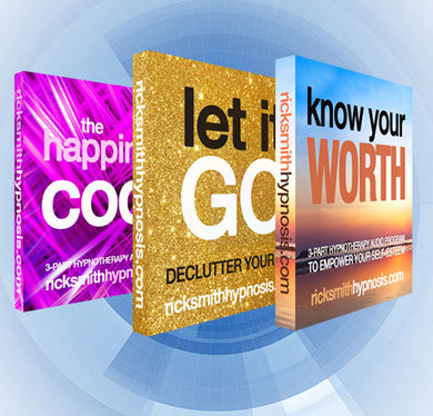 Emotional Freedom Hypnotherapy Triple Pack - 'The Happiness Code' - 'Let It Go' - 'Know Your Worth' - 11 Sessions 5h35m Running Time