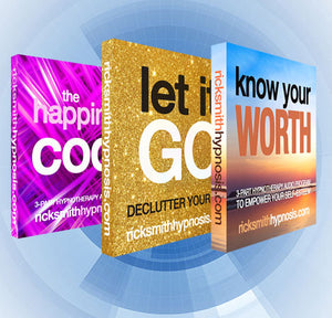 Emotional Freedom Hypnotherapy Triple Pack - 'The Happiness Code' - 'Let It Go' - 'Know Your Worth' - 11 Sessions 5h35m Running Time