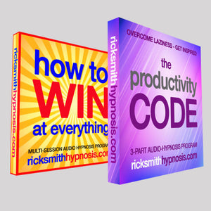 Productivity & Winning Mindset Hypnosis Twin-Pack: 'THE PRODUCTIVITY CODE + HOW TO WIN AT EVERYTHING' - 8-Session Immersive Hypnosis Program