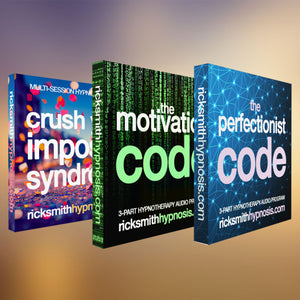 Perfectionist Boot Camp Hypnosis Triple-Pack: CRUSH YOUR IMPOSTER SYNDROME + THE MOTIVATION CODE + THE PERFECTIONIST CODE - Includes Hypnosis Training & Conditioning