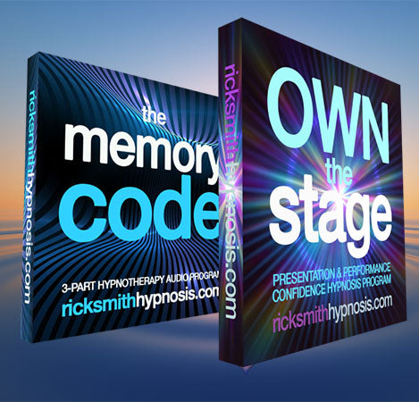 Presentation & Memory Training Hypnosis Twin-Pack includes 'OWN THE STAGE' & 'THE MEMORY CODE' - 6 Sessions