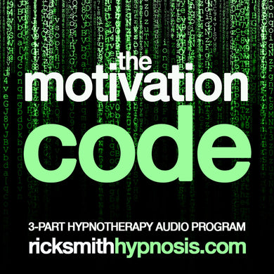 'THE MOTIVATION CODE' - 3 Session Audio Hypnosis Program + 2 Hypnosis Conditioning Recordings - Running Time 160m