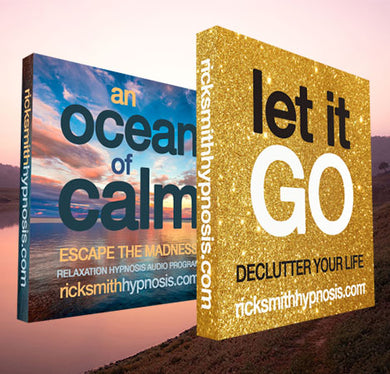 Emotional Freedom Audio Hypnosis Twin-Pack: 'AN OCEAN OF CALM' & 'LET IT GO' - 6 Sessions