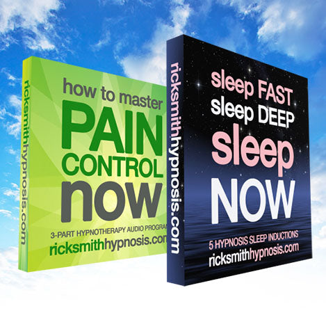 'MASTER PAIN CONTROL NOW' & 'SLEEP FAST, SLEEP DEEP, SLEEP NOW' Audio Hypnosis Twin-Pack: 10-Sessions - Includes 2 Hypnosis Conditioning Sessions